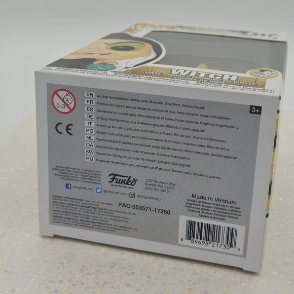 Funko POP! Disney Snow White and The Seven Dwarfs Wicked Witch #347 Vinyl Figure - Picture 6 of 6